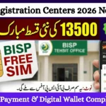 BISP Registration Centers 2026 Near You – Rs. 13,500 Payment & Digital Wallet Complete Guide