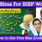 Director General BISP Confirms Only Official Free SIMs Are Valid for Women Beneficiaries
