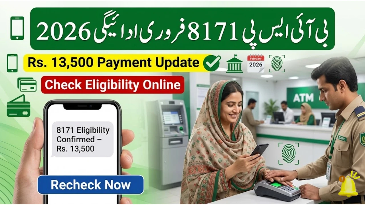 Benazir Income Support Programme 8171 Portal Recheck Eligibility Online for Rs. 13,500 Payment